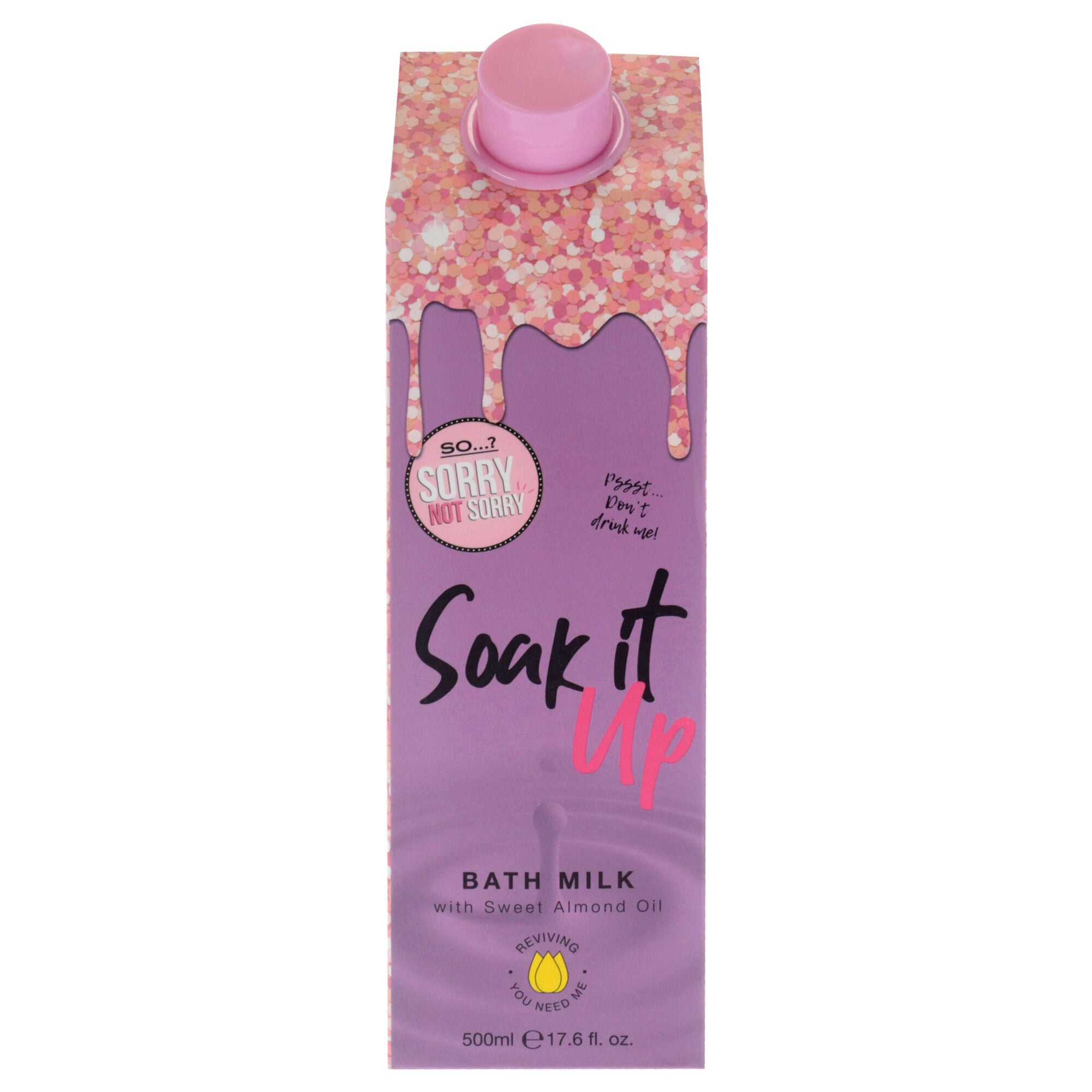 Sorry Not Sorry Soak It Up Bath Milk by So&hellip;? for Women - 17.6 oz Bath Milk, See Description, hi-res image number 0