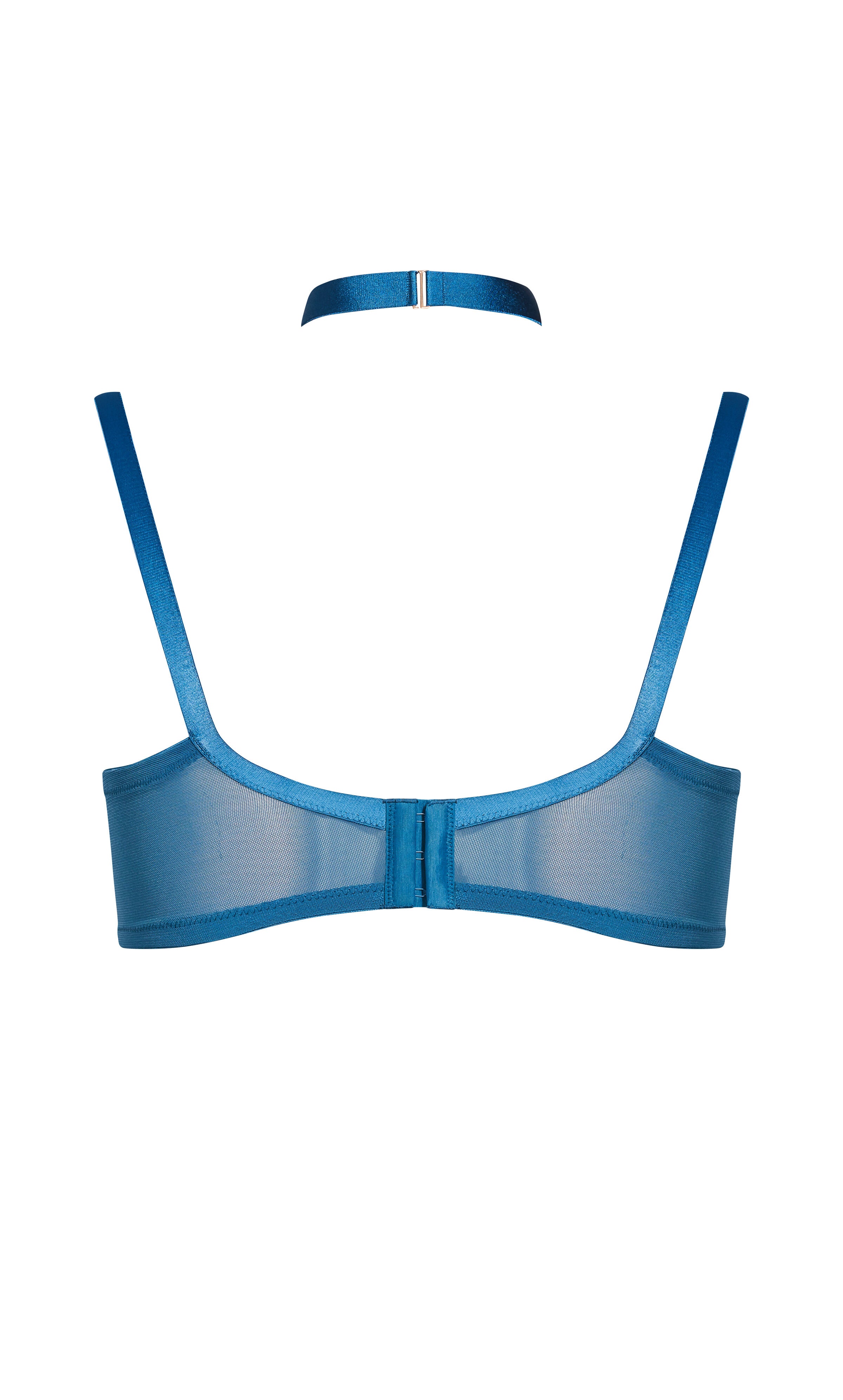 Hollie Underwire Demi Bra - poseidon, , alternate image number 3