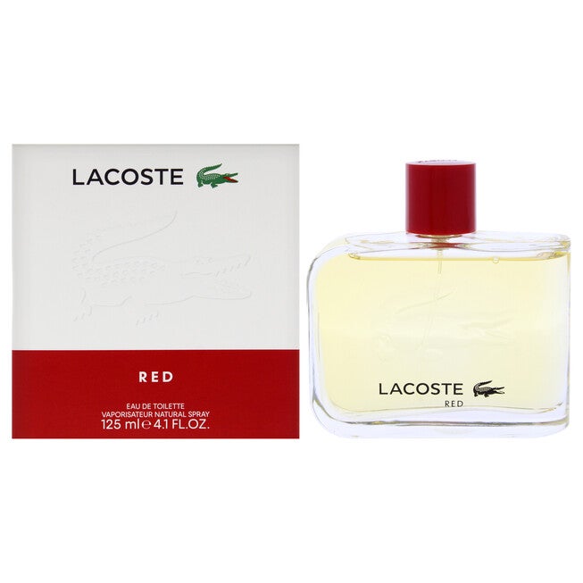 Lacoste Red by Lacoste for Men - 4.2 oz EDT Spray, NA, hi-res image number null