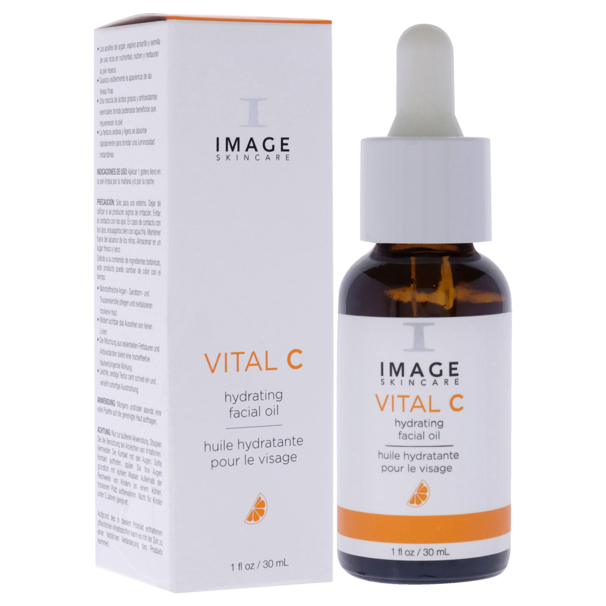 Vital C Hydrating Facial Oil by Image for Unisex - 1 oz Oil, See Description, alternate image number 2