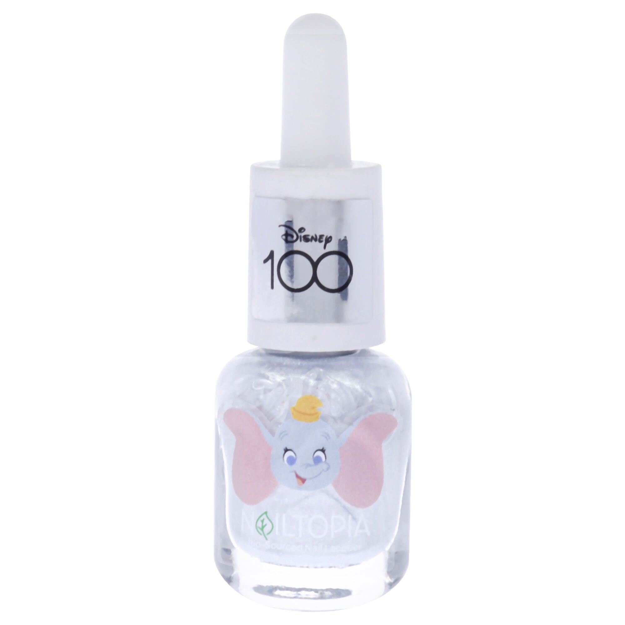 Bio-Sourced Chip Free Nail Lacquer Disney Collection Dumbo - Silver by Nailtopia for Women - 0.169 oz Nail Polish, See Description, hi-res image number 0