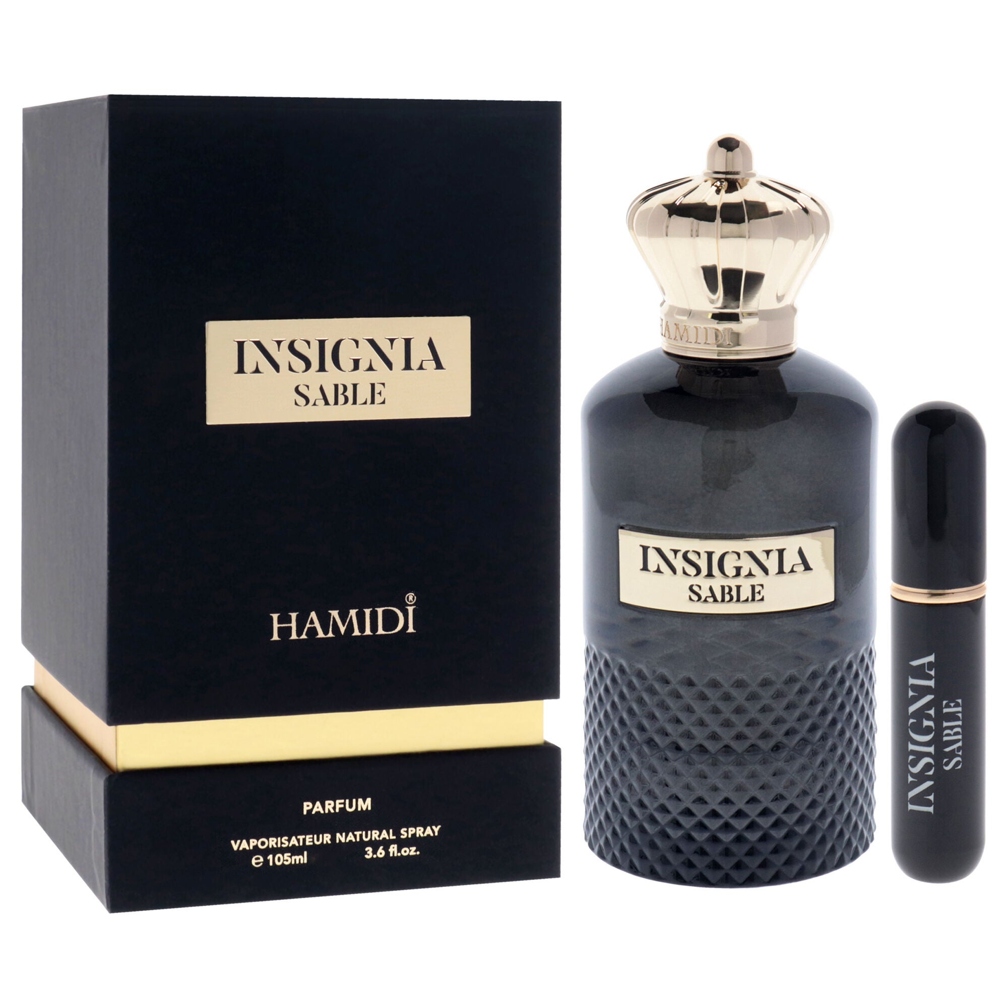 Insignia - Sable by Hamidi for Unisex - 3.6 oz Parfum Spray, See Description, alternate image number 2
