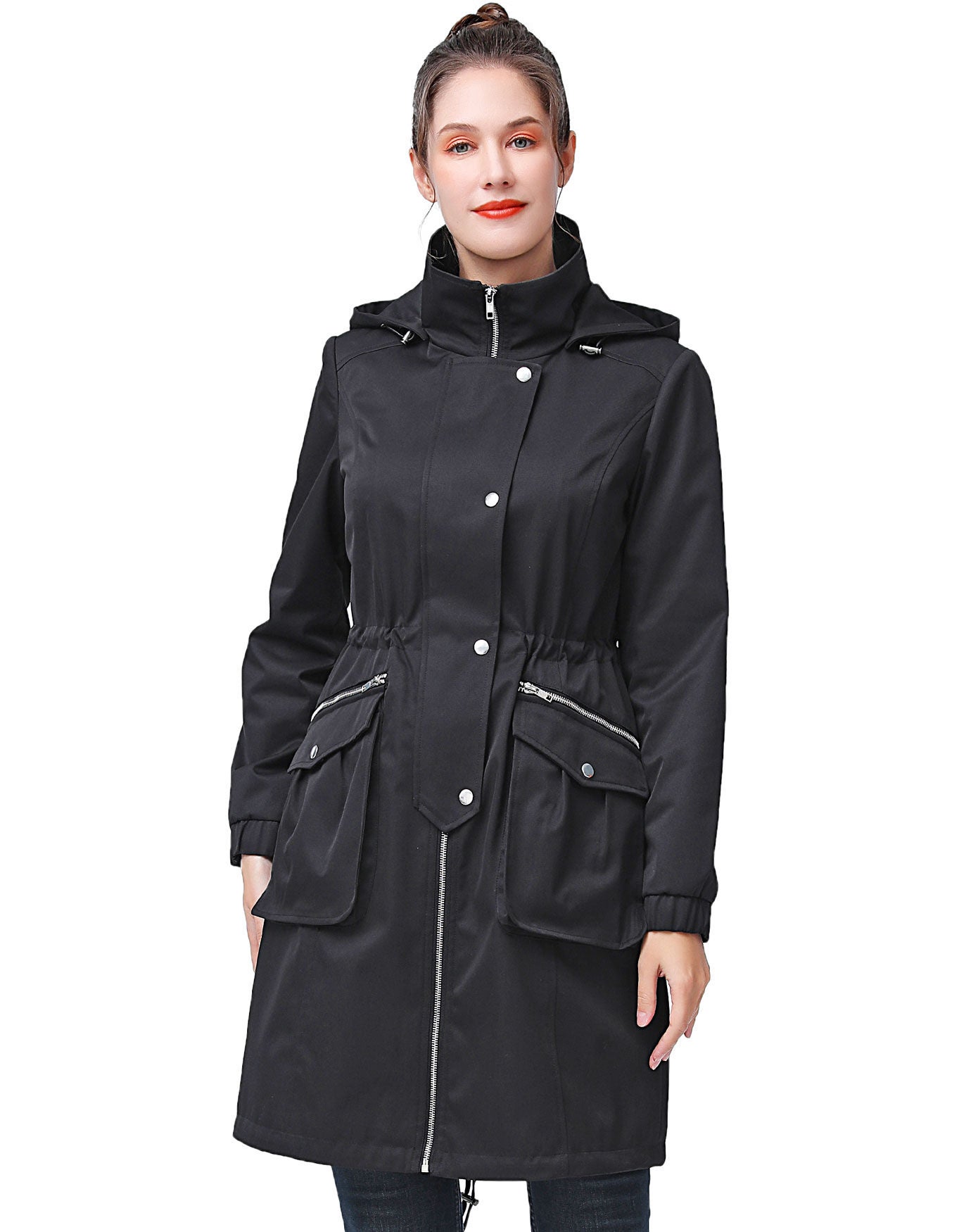 Ariah Waterproof Hooded Anorak Coat, , alternate image number 3
