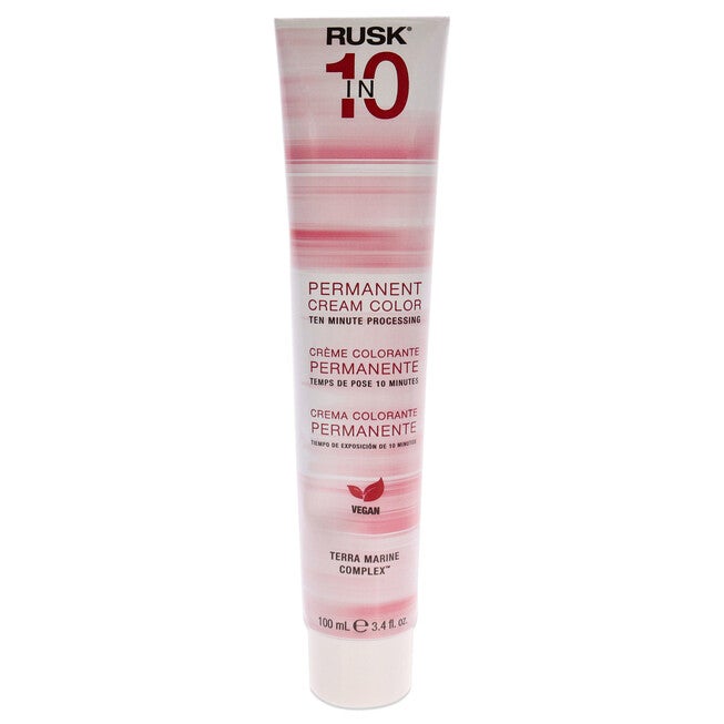 Permanent Cream Color In10 - 5M Light Mahogany Brown by Rusk for Unisex - 3.4 oz Hair Color, See Description, alternate image number 1