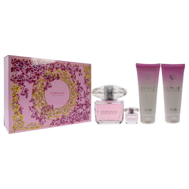 Versace Bright Crystal by Versace for Women - 4 Pc Gift Set, See Description, alternate image number 2