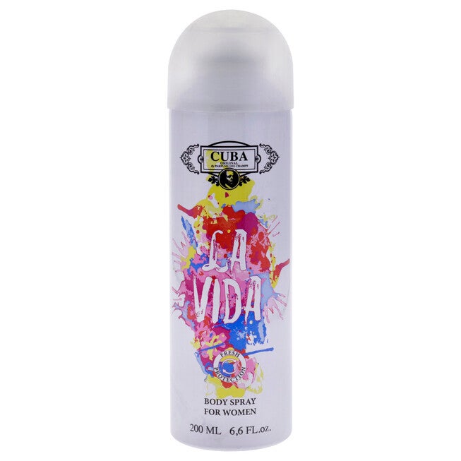 La Vida by Cuba for Women - 6.6 oz Body Spray, See Description, hi-res image number 0