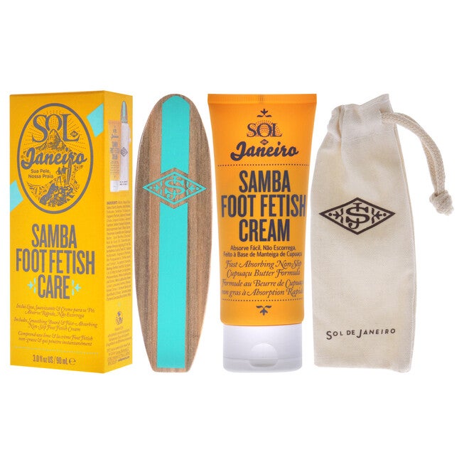 Samba 2-Step Foot Fetish Care by Sol de Janeiro for Unisex - 3 oz Cream, , alternate image number 3