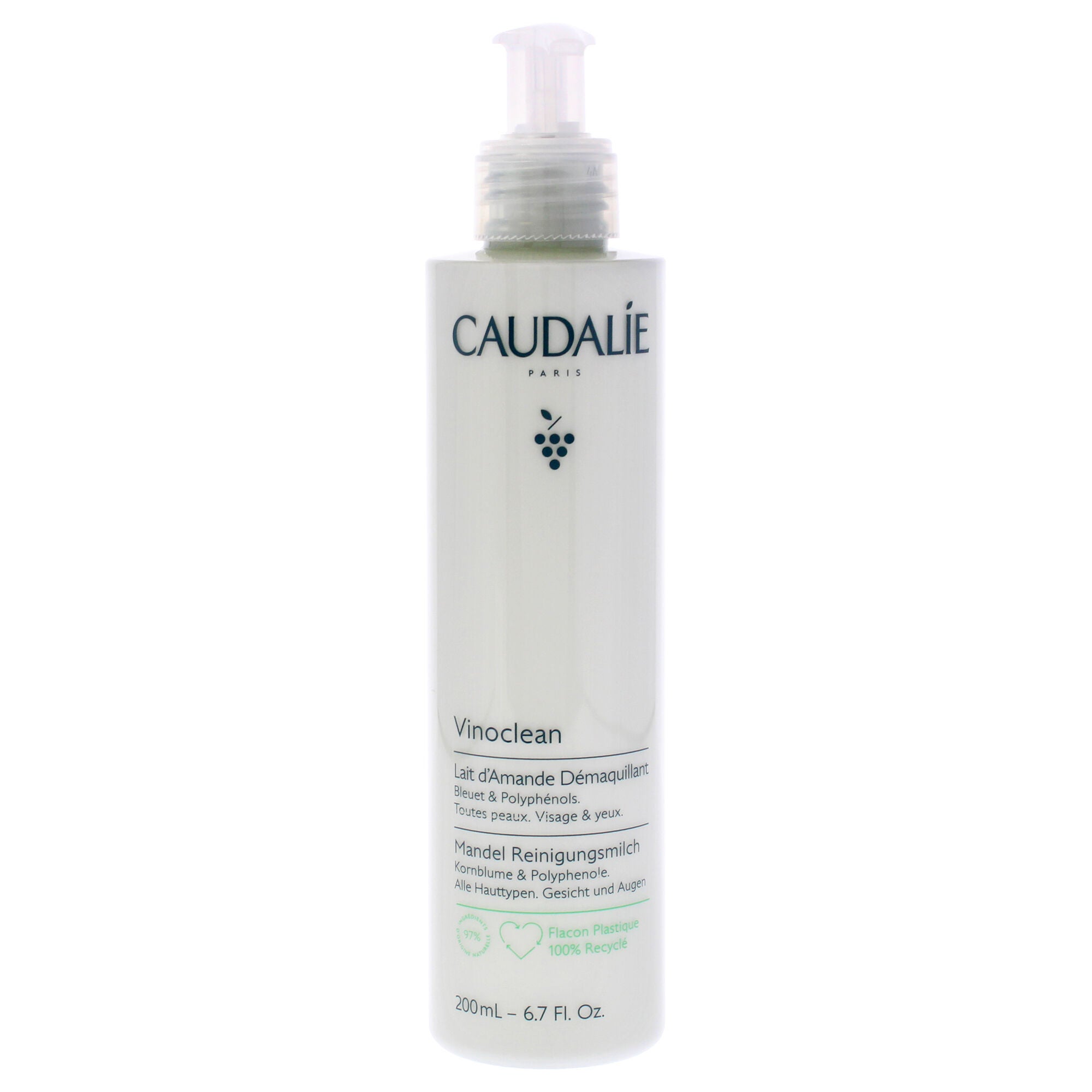 Gentle Cleansing Almond Milk by Caudalie for Women - 6.7 oz Cleanser, See Description, hi-res image number 0