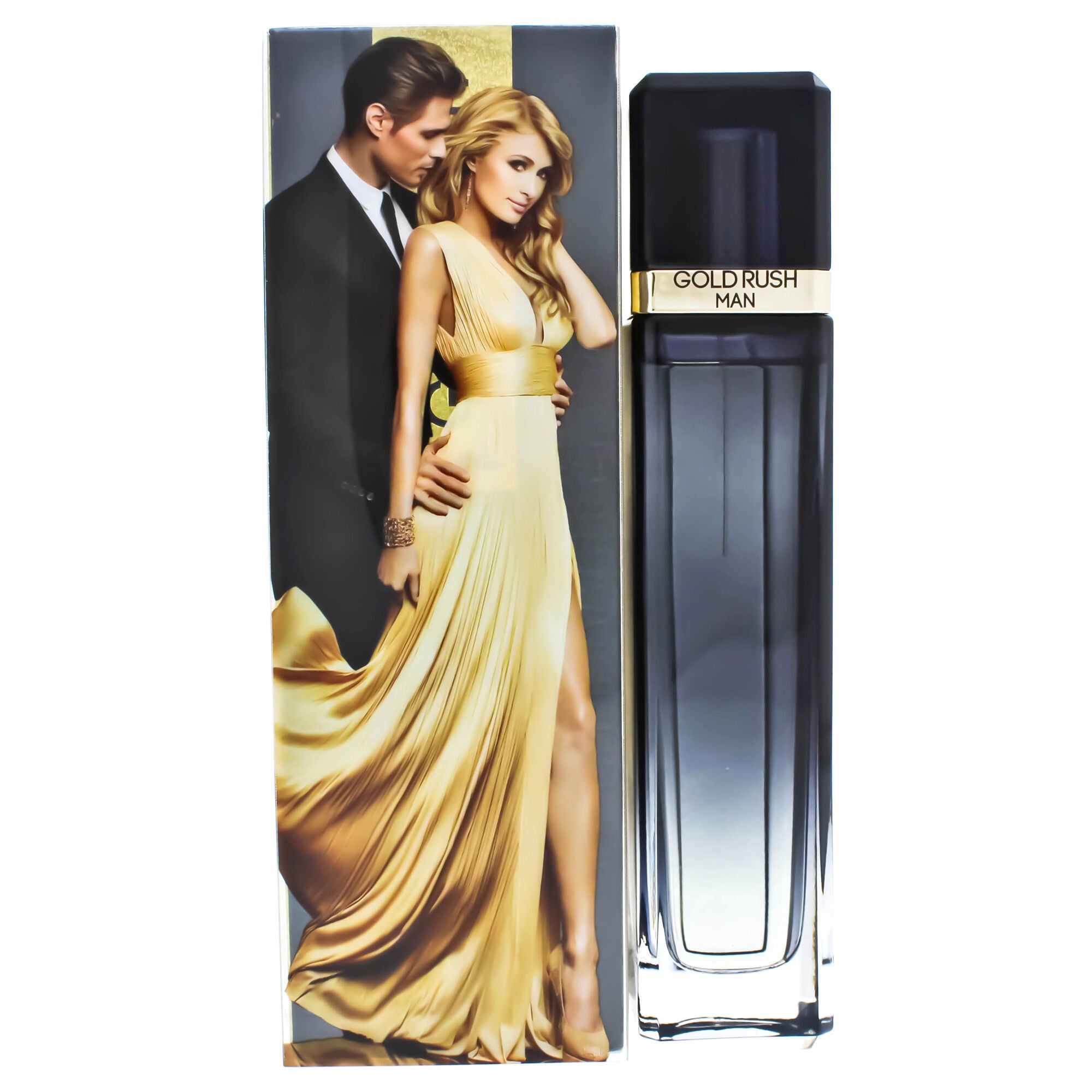 Gold Rush by Paris Hilton for Men - 3.4 oz EDT Spray, See Description, hi-res image number 0
