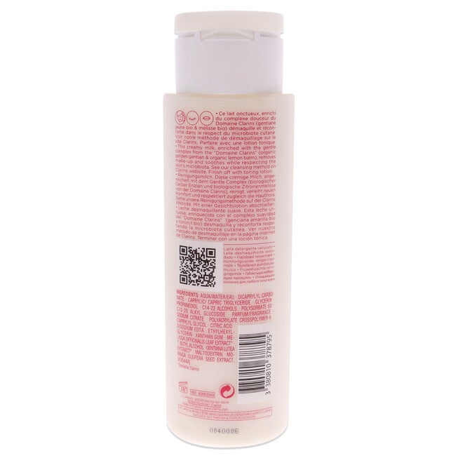 Velvet Cleansing Milk by Clarins for Women - 6.7 oz Cleanser, , alternate image number 4