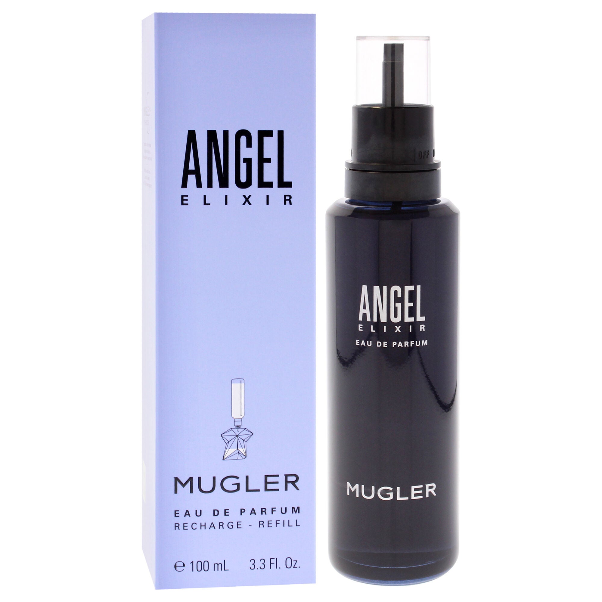 Angel Elixir by Thierry Mugler for Women - 3.3 oz EDP Spray (Refill), Clear, alternate image number 2