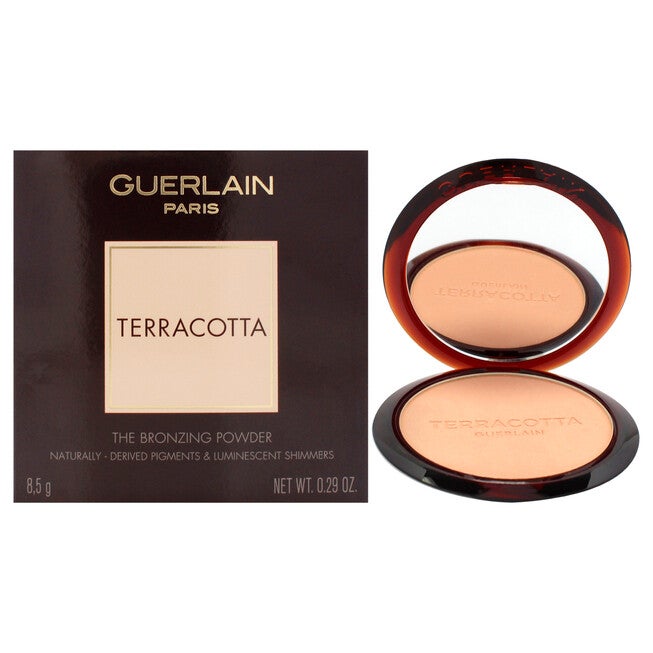 The Bronzing Powder 96 Percent Naturally - 00 Light Cool by Guerlain for Women - 0.29 oz Powder, See Description, hi-res image number 0