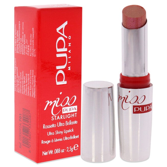 Miss Pupa Starlight Ultra-shiny - 701 Sweet Kate by Pupa Milano for Women - 0.88 oz Lipstick, , alternate image number 6