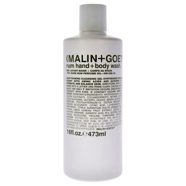 Rum Body Wash by Malin + Goetz for Unisex - 16 oz Body Wash, See Description, hi-res image number 0