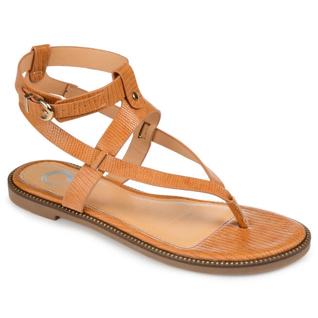 Women's Tru Comfort Foam Tangie Sandal, Tan, hi-res image number null