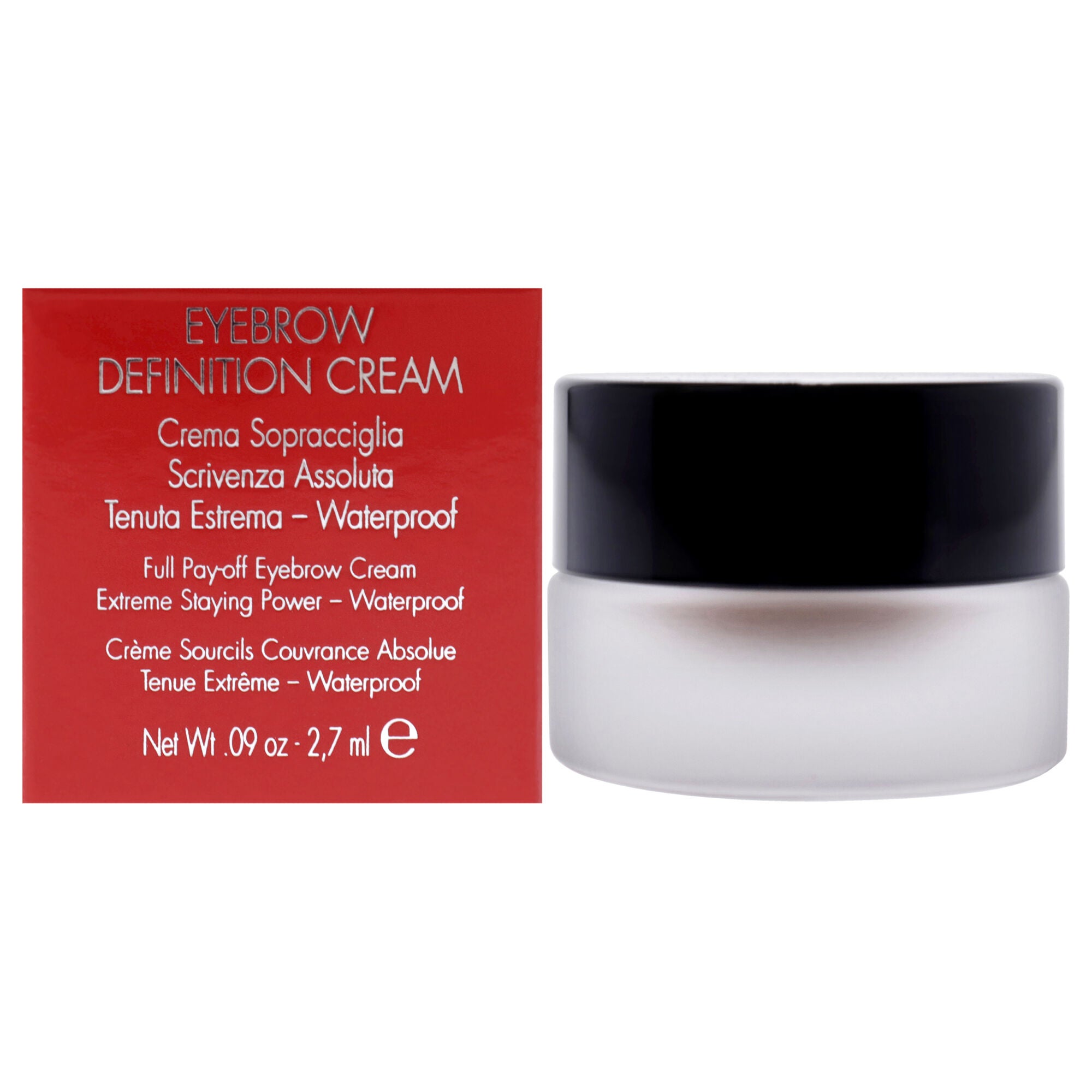 Eyebrow Definition Cream - 002 Halzenut by Pupa Milano for Women - 0.09 oz Eyebrow, See Description, hi-res image number 0