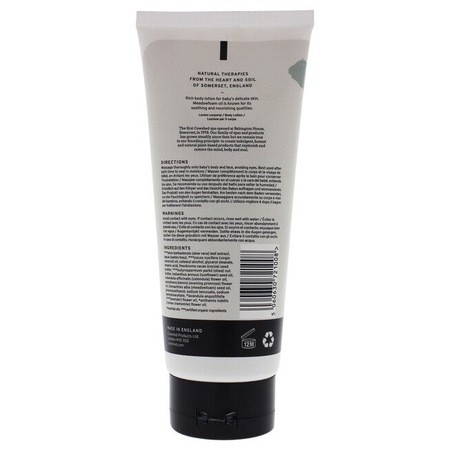 Baby Milky Body Lotion by Cowshed for Unisex - 6.76 oz Body Lotion, NA, alternate image number null