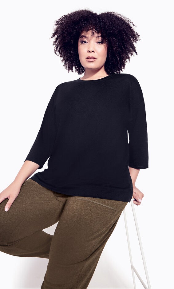 Double Pocket Top - black, , alternate image number 1
