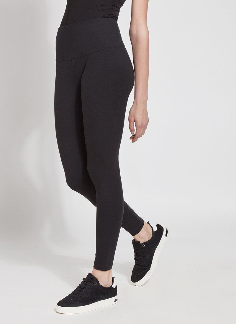Flattering Cotton Crop Legging, , alternate image number 1