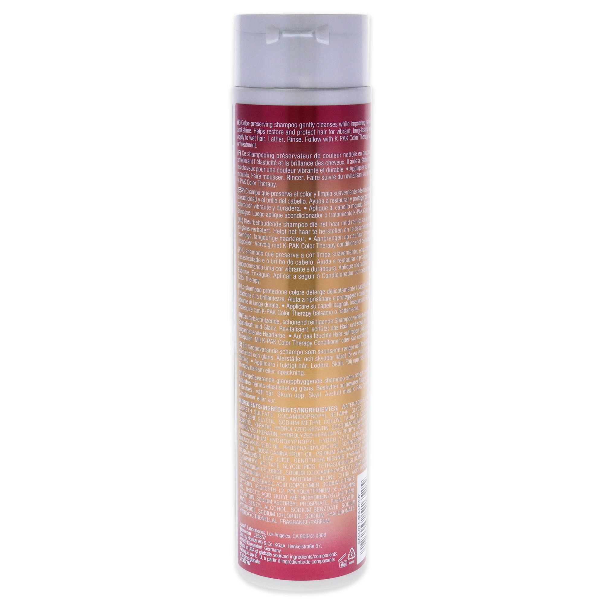 K-Pak Color Therapy Shampoo by Joico for Unisex - 10.1 oz Shampoo, , alternate image number 2