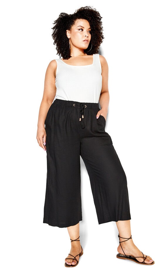 Kiran Pant - black, Black, hi-res image number 0