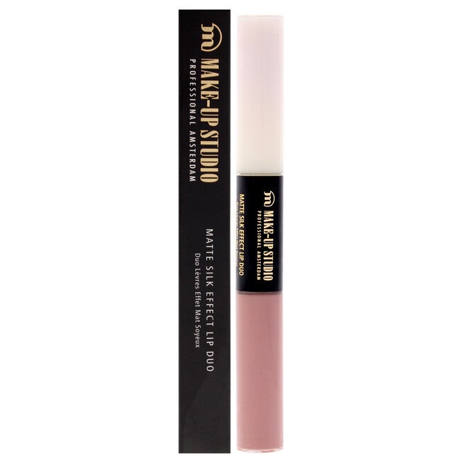 Matte Silk Effect Lip Duo - Blushing Nude by Make-Up Studio for Women - 0.2 oz Lipstick, See Description, hi-res image number 0
