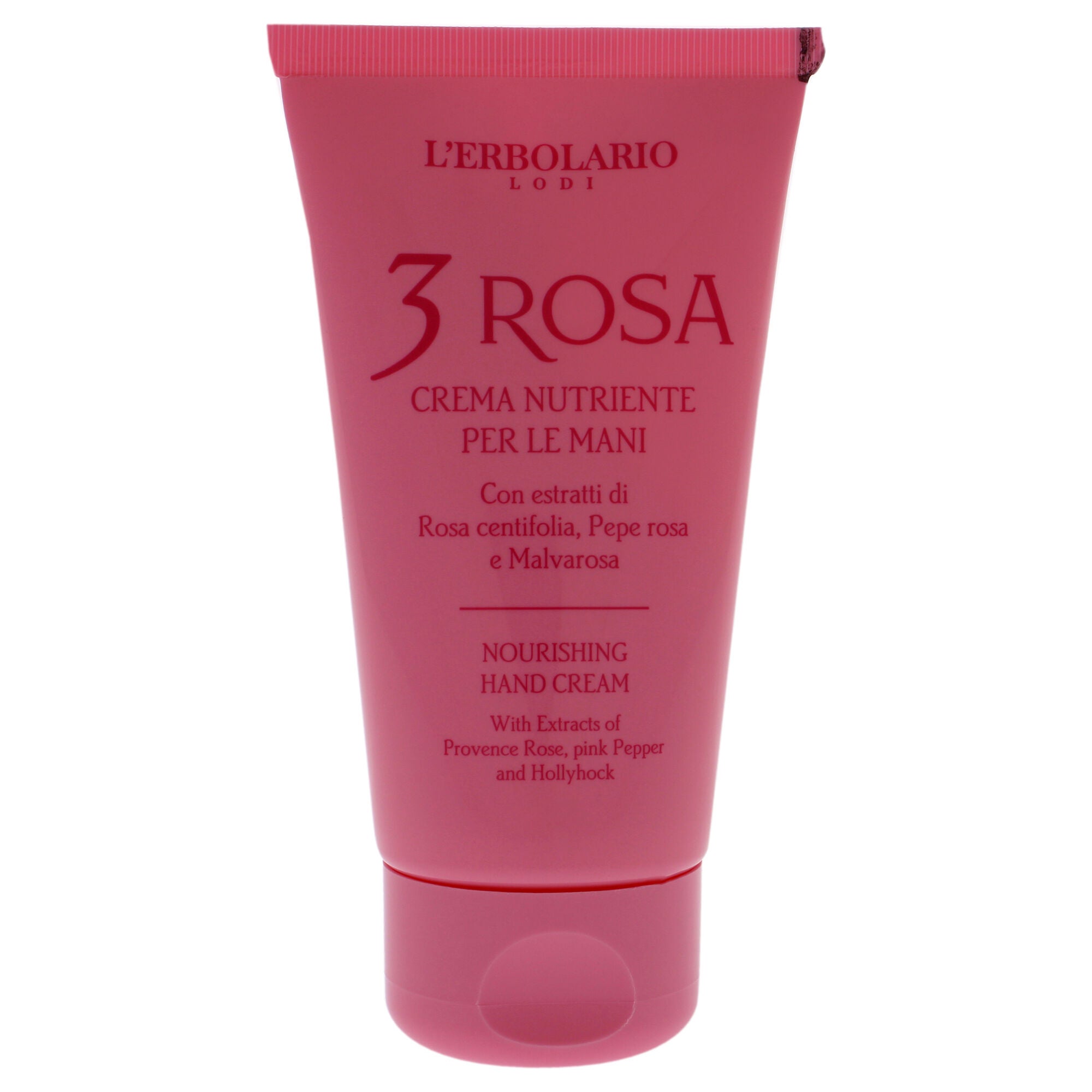 3 Rosa Nourishing Hand Cream by LErbolario for Unisex - 2.5 oz Cream, See Description, alternate image number 4