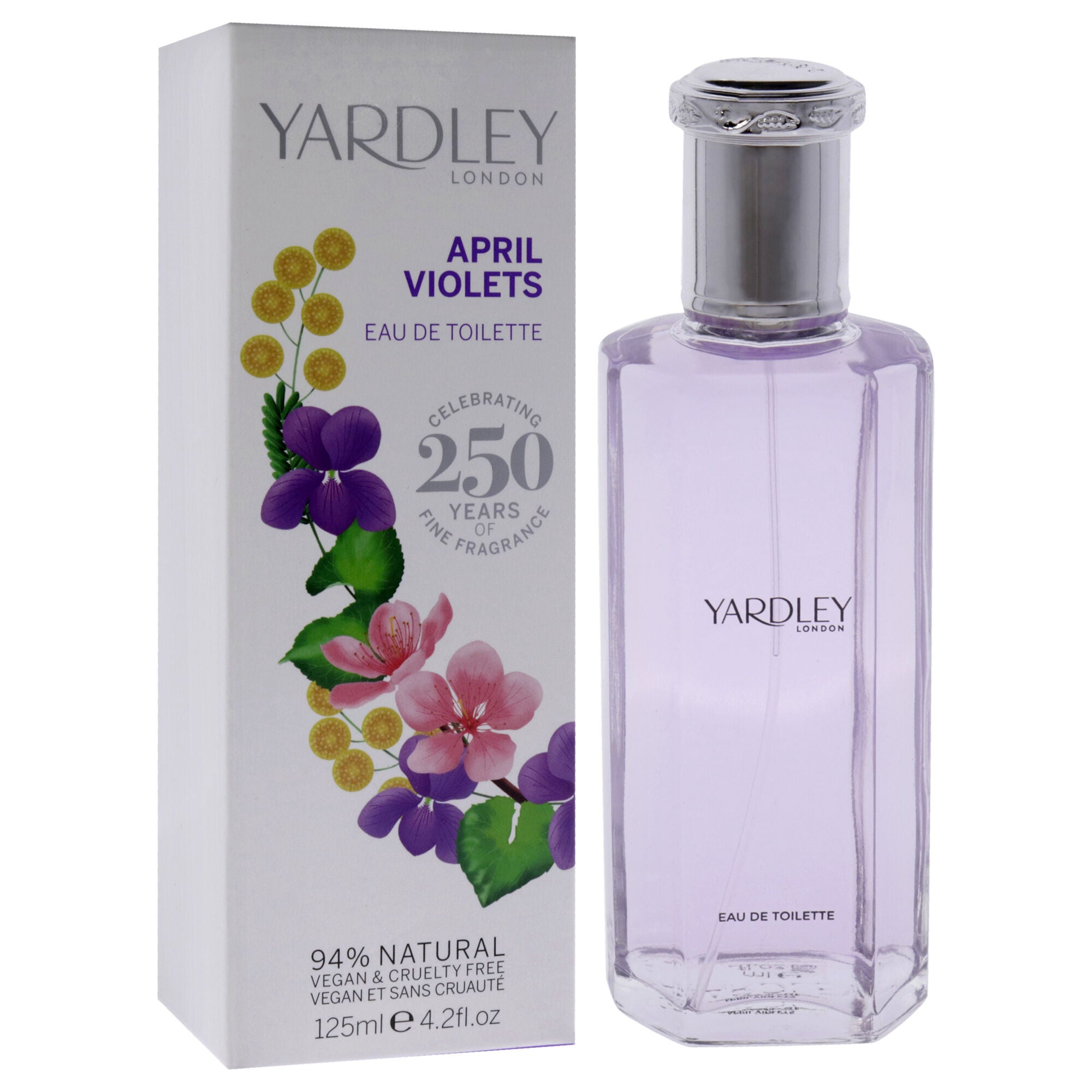 April Violets by Yardley London for Women - 4.2 oz EDT Spray, See Description, alternate image number 2