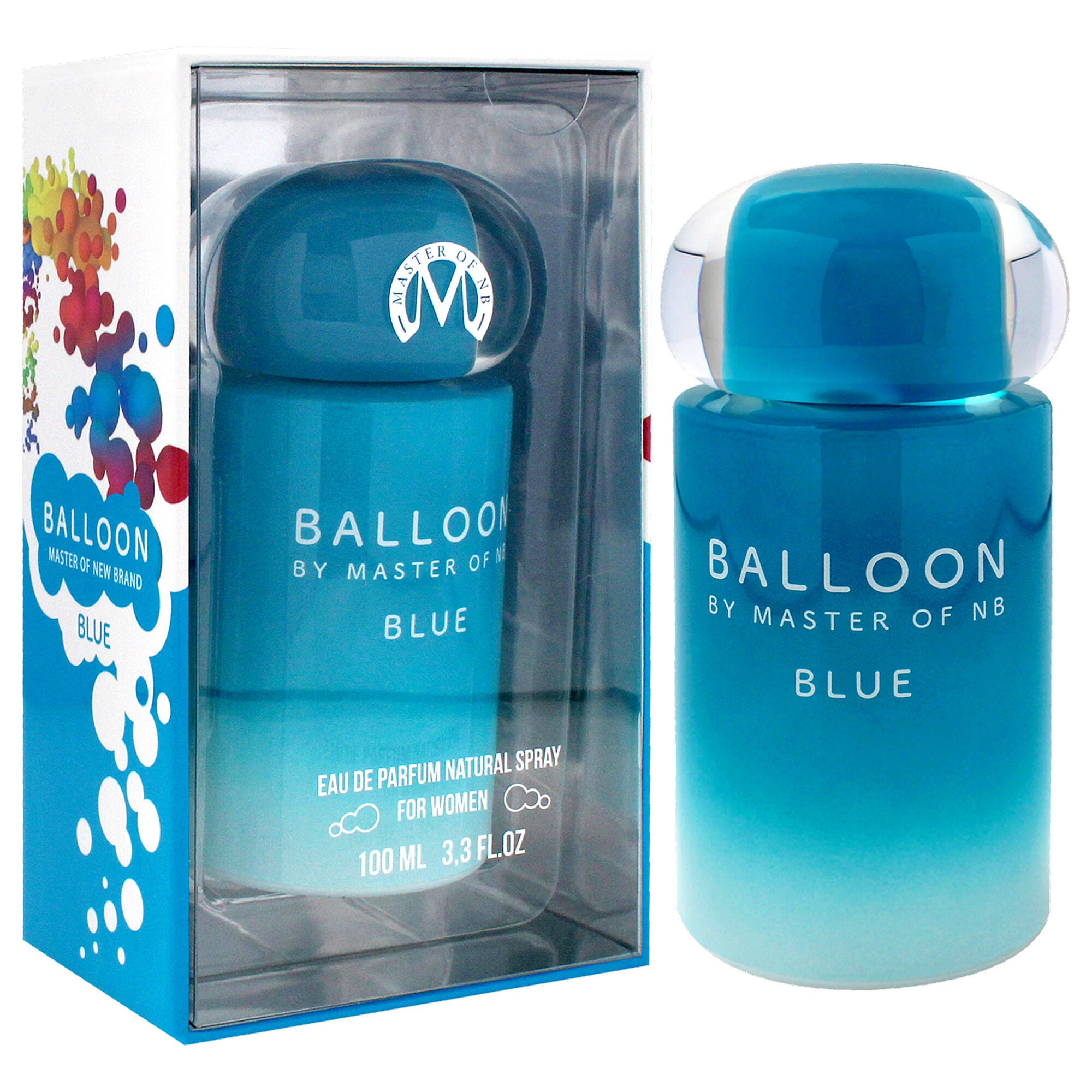Master Balloon Blue by New Brand for Women - 3.3 oz EDP Spray, See Description, alternate image number 1