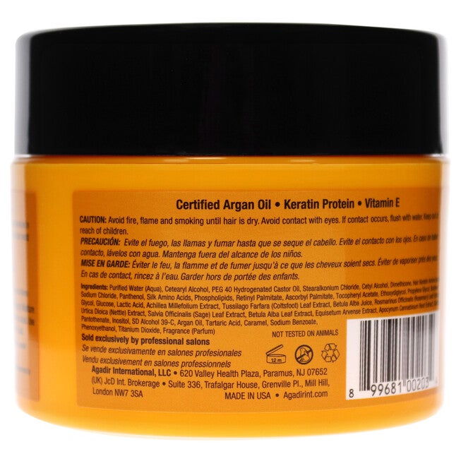 Argan Oil Moisture Masque by Agadir for Unisex - 8 oz Masque, , alternate image number 3