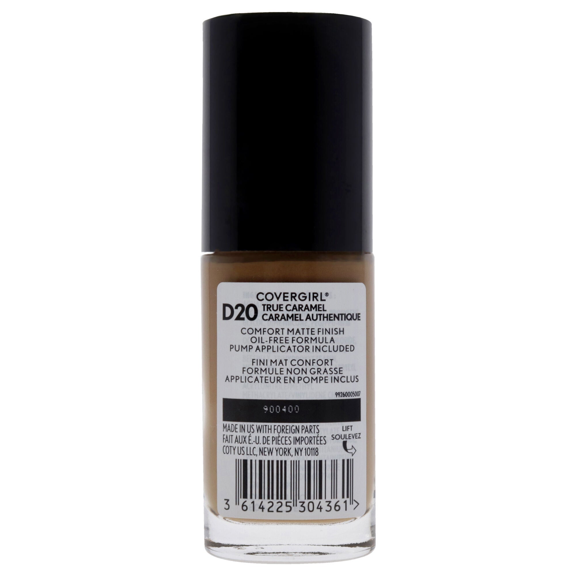 TruBlend Matte Made Liquid Foundation - D20 True Caramel by CoverGirl for Women - 1 oz Foundation, See Description, alternate image number 2
