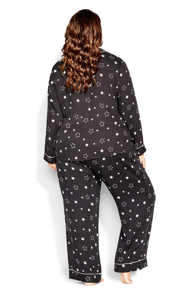 Galaxy Sleep Shirt - black, , alternate image number 2
