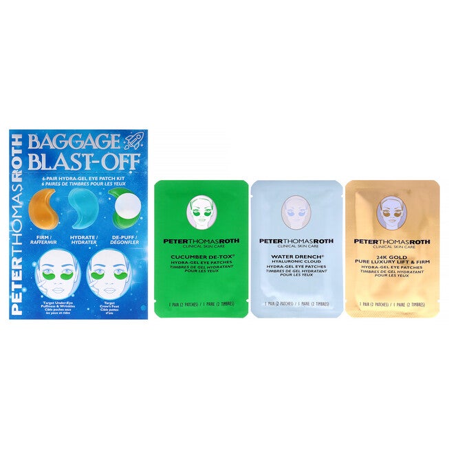 Baggage Blast-Off Kit by Peter Thomas Roth for Unisex - 6 Pc, See Description, hi-res image number 0