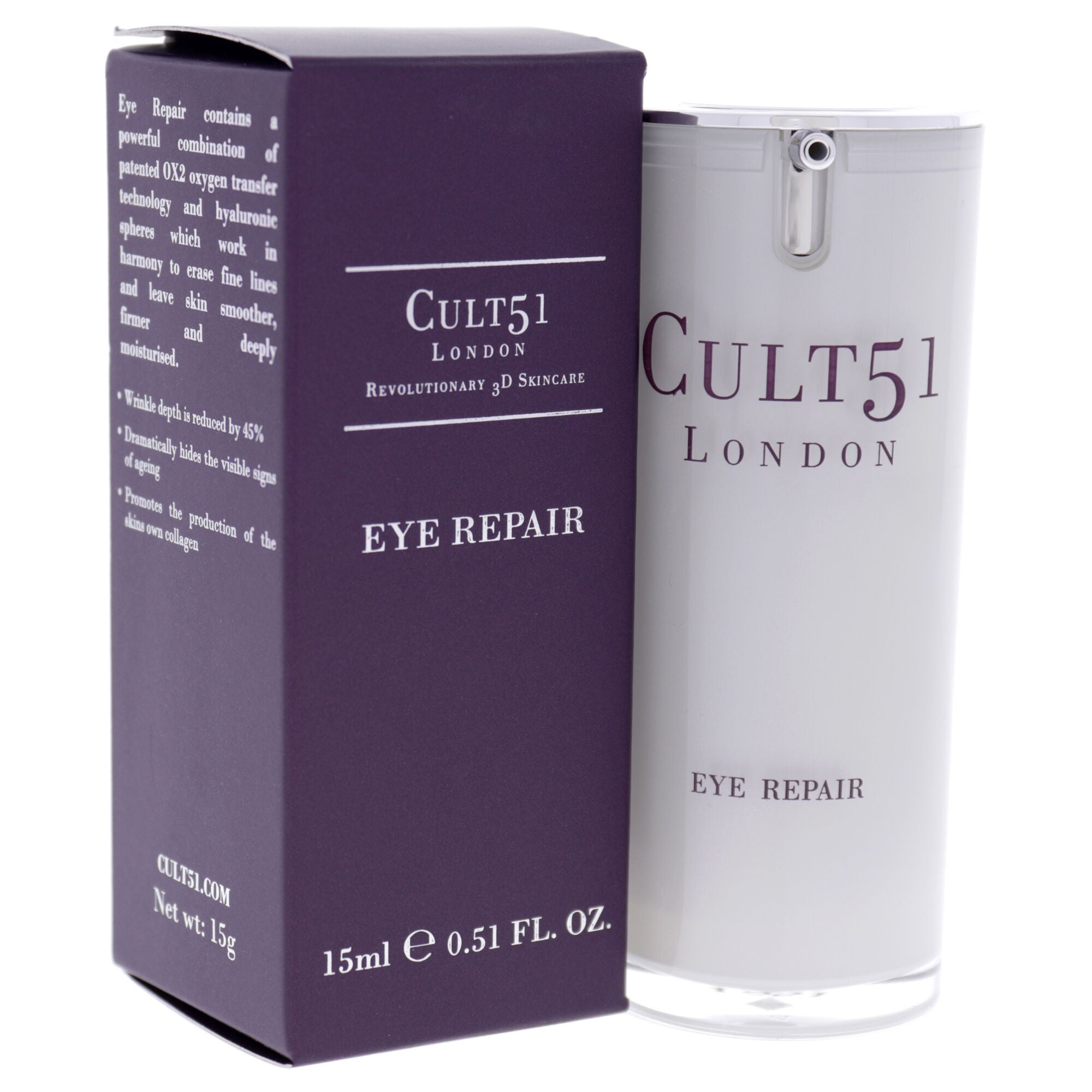Eye Repair by Cult51 for Unisex - 0.51 oz Cream, See Description, alternate image number 2