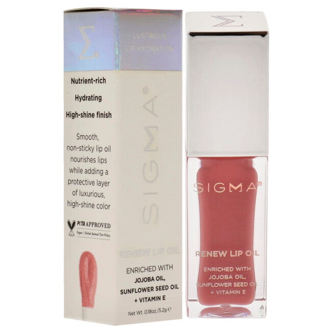 Renew Lip Oil - Tranquil by SIGMA for Women - 0.18 oz Lip Oil, , alternate image number 2