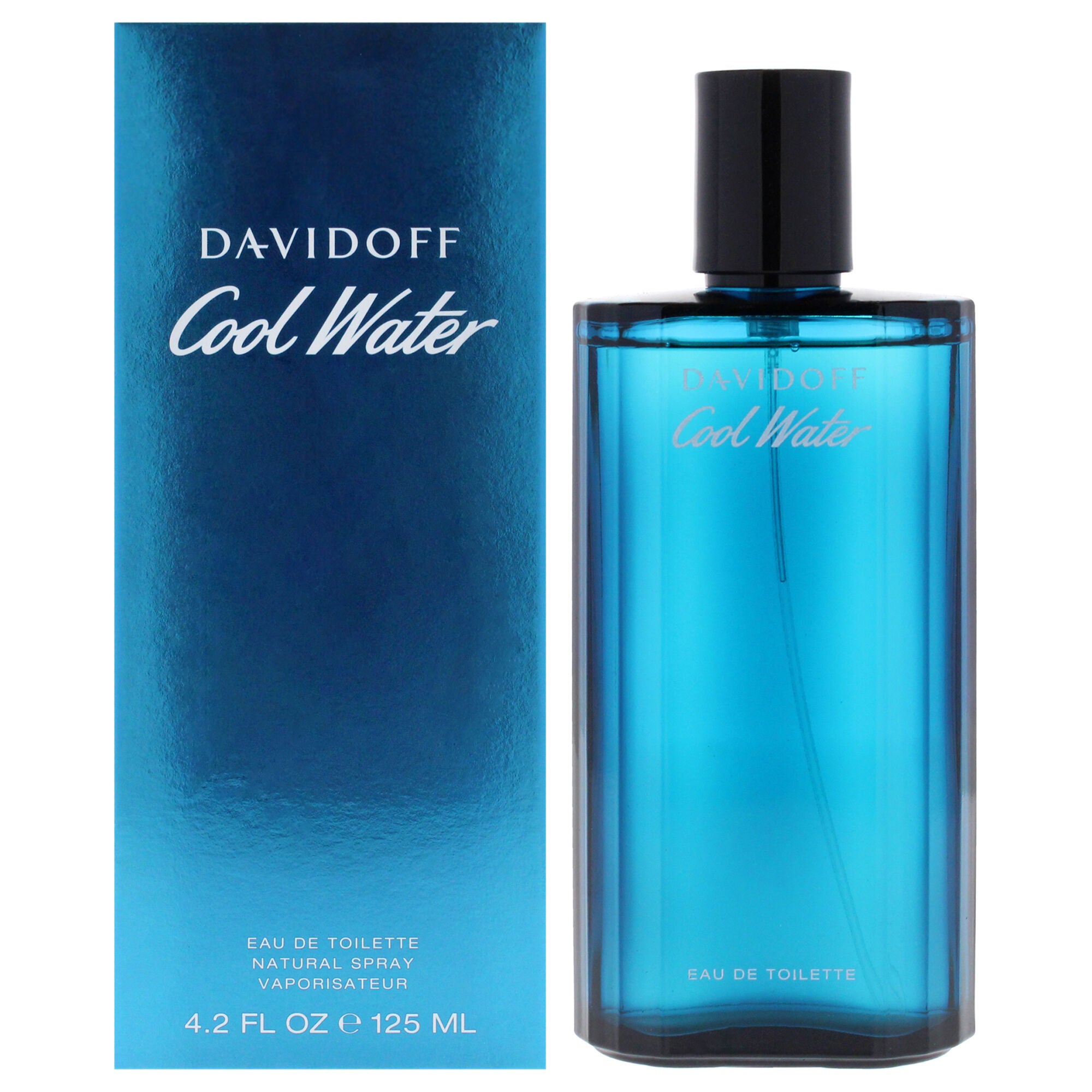 Cool Water by Davidoff for Men - 4.2 oz EDT Spray, See Description, hi-res image number 0