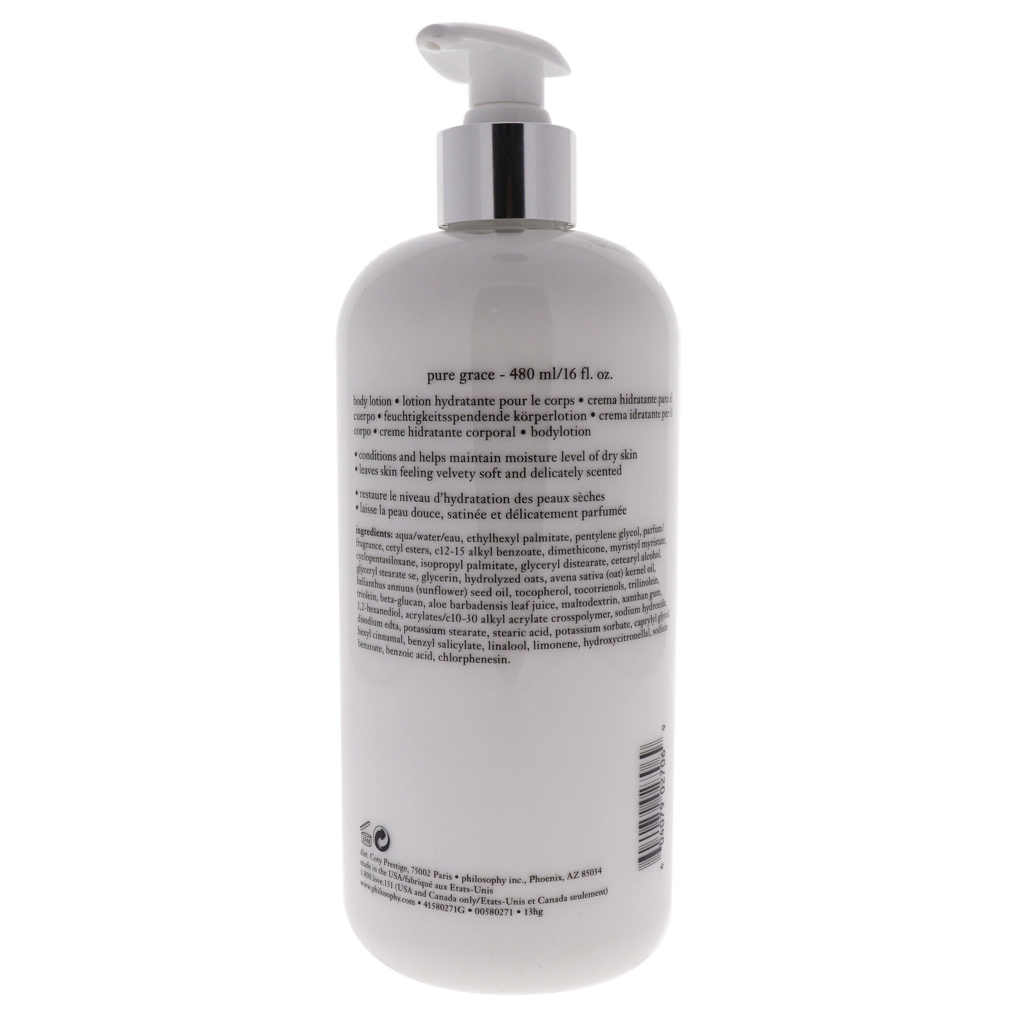 Pure Grace by Philosophy for Unisex - 16 oz Body Lotion, See Description, alternate image number 1