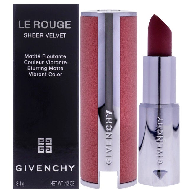 Le Rouge Sheer Velvet Matte Lipstick - 16 by Givenchy for Women - 0.12 oz Lipstick, See Description, hi-res image number 0