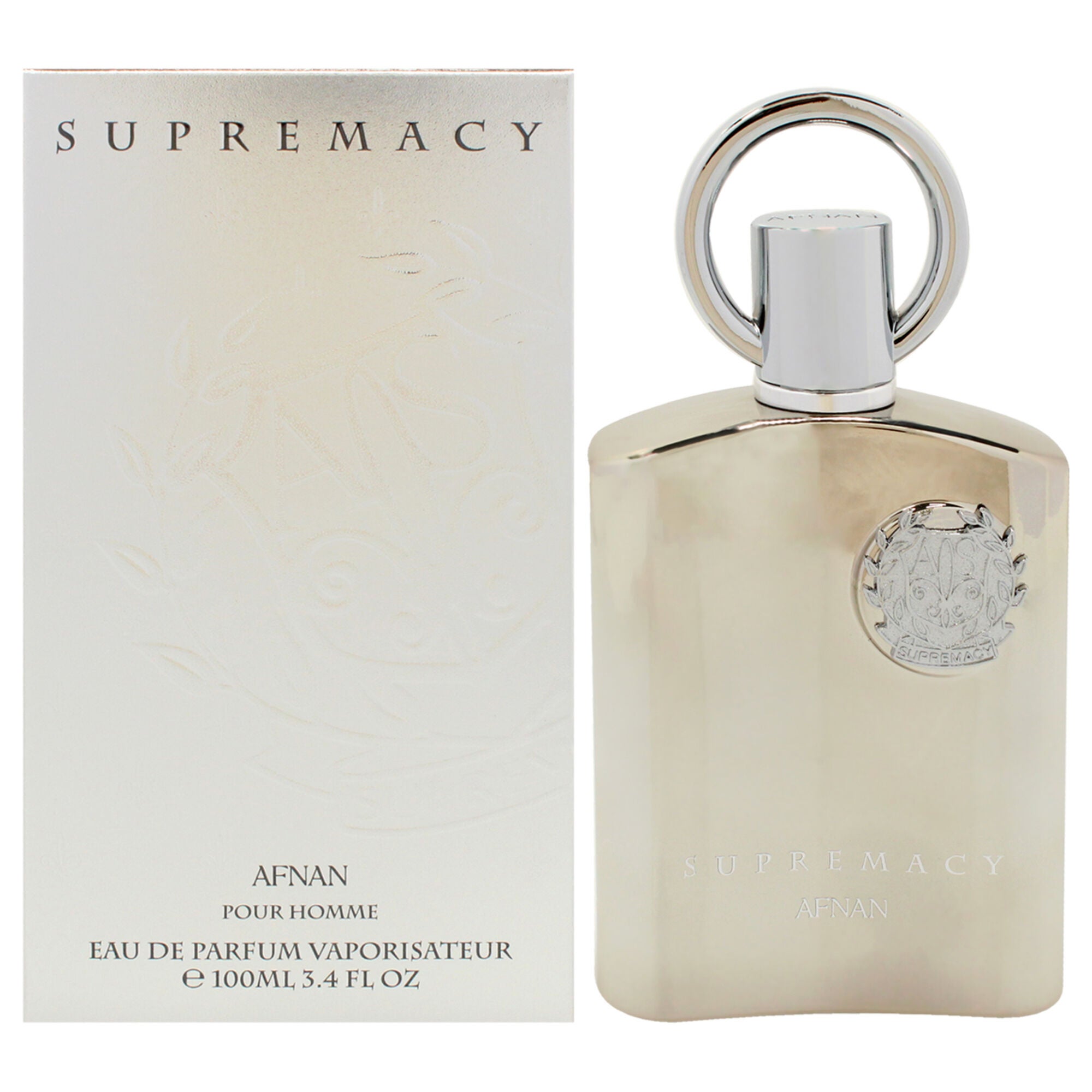 Supermacy Silver by Afnan for Men - 3.4 oz EDP Spray, See Description, hi-res image number 0
