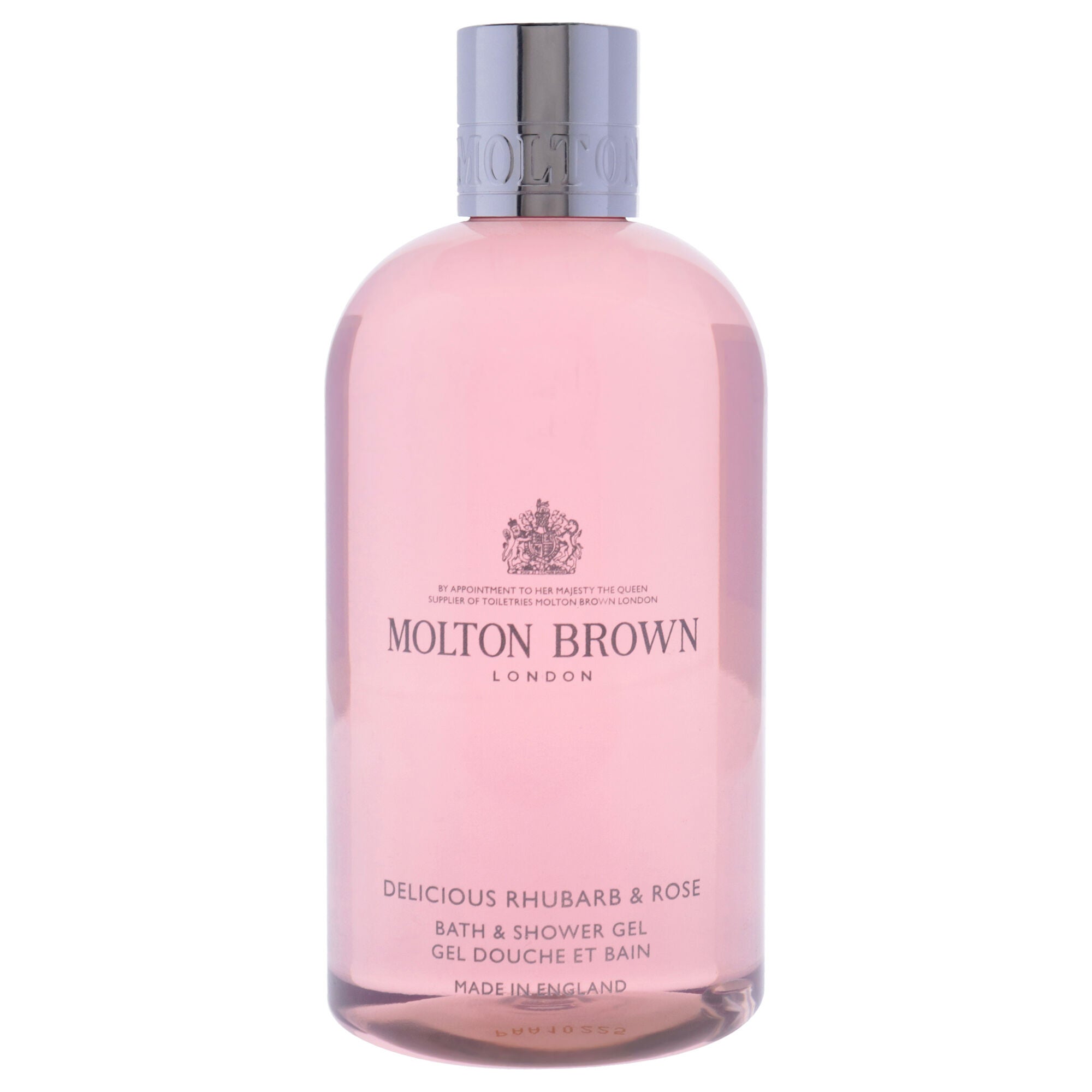 Delicious Rhubarb & Rose Bath & Shower Gel by Molton Brown for Women - 10 oz Bath & Shower Gel, See Description, hi-res image number 0