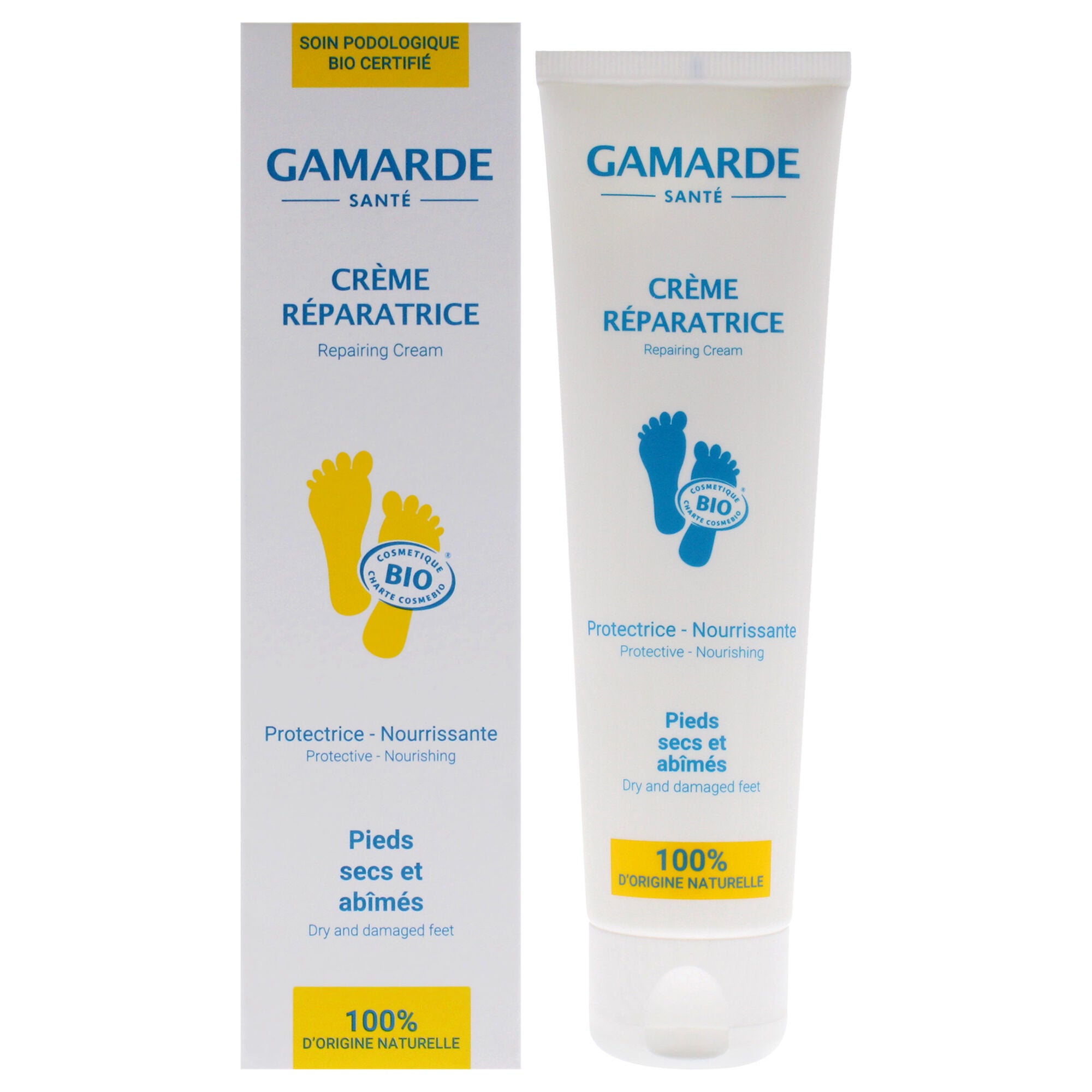 Repairing Cream Dry and Damage Feet by Gamarde for Women - 3.38 oz Cream, See Description, hi-res image number 0