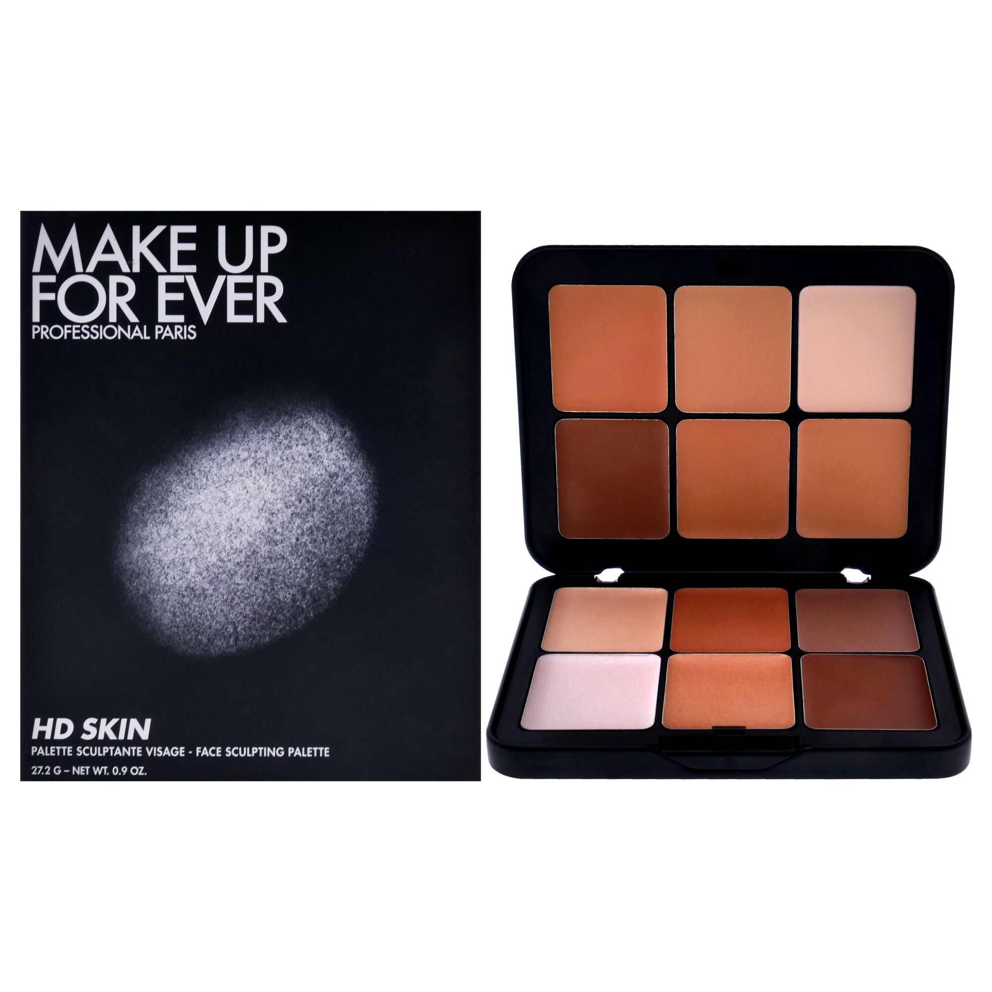 HD Skin Sculpting Palette by Make Up For Ever for Women - 0.9 oz Makeup, See Description, hi-res image number 0