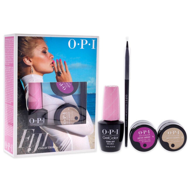 Fiji GelColor and Artist Series Trio - 1 by OPI for Women - 3 Pc Gift Set, See Description, alternate image number 2