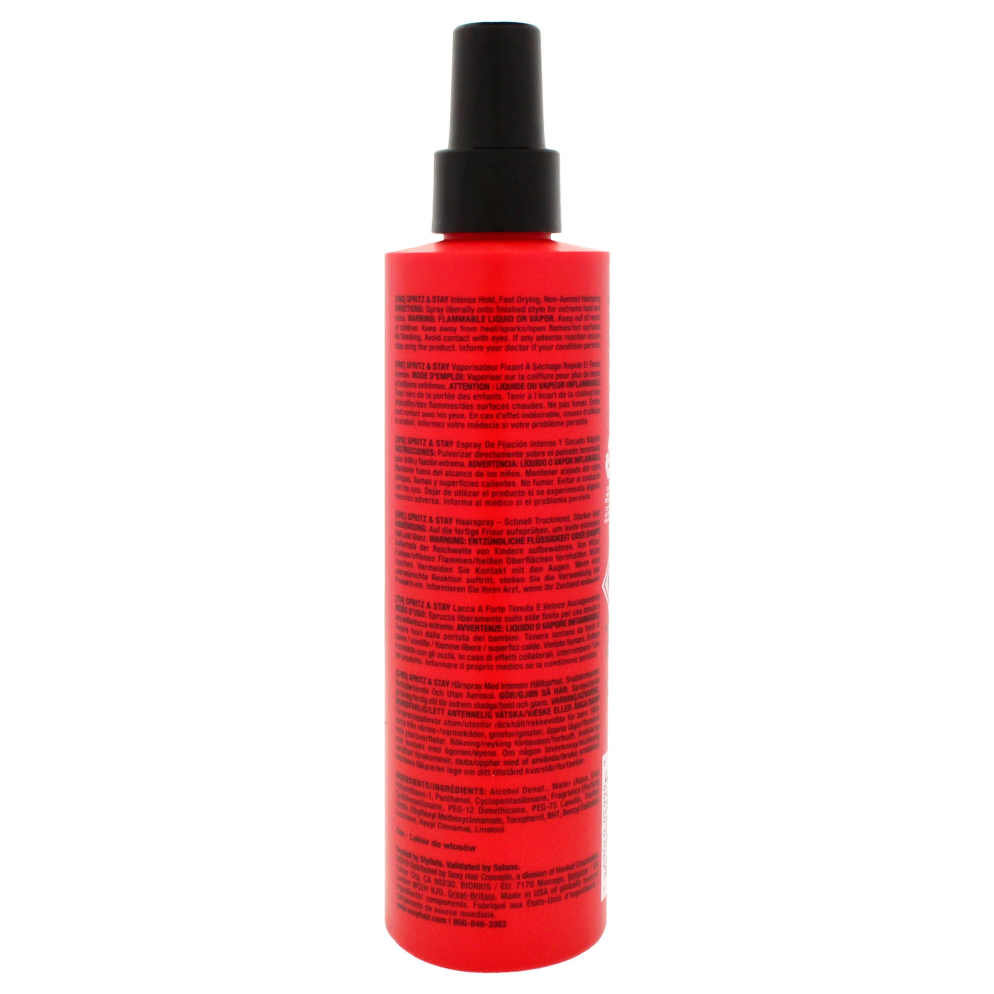 Big Sexy Hair Spritz Stay Hairspray by Sexy Hair for Unisex - 8.5 oz Hair Spray, See Description, alternate image number 1