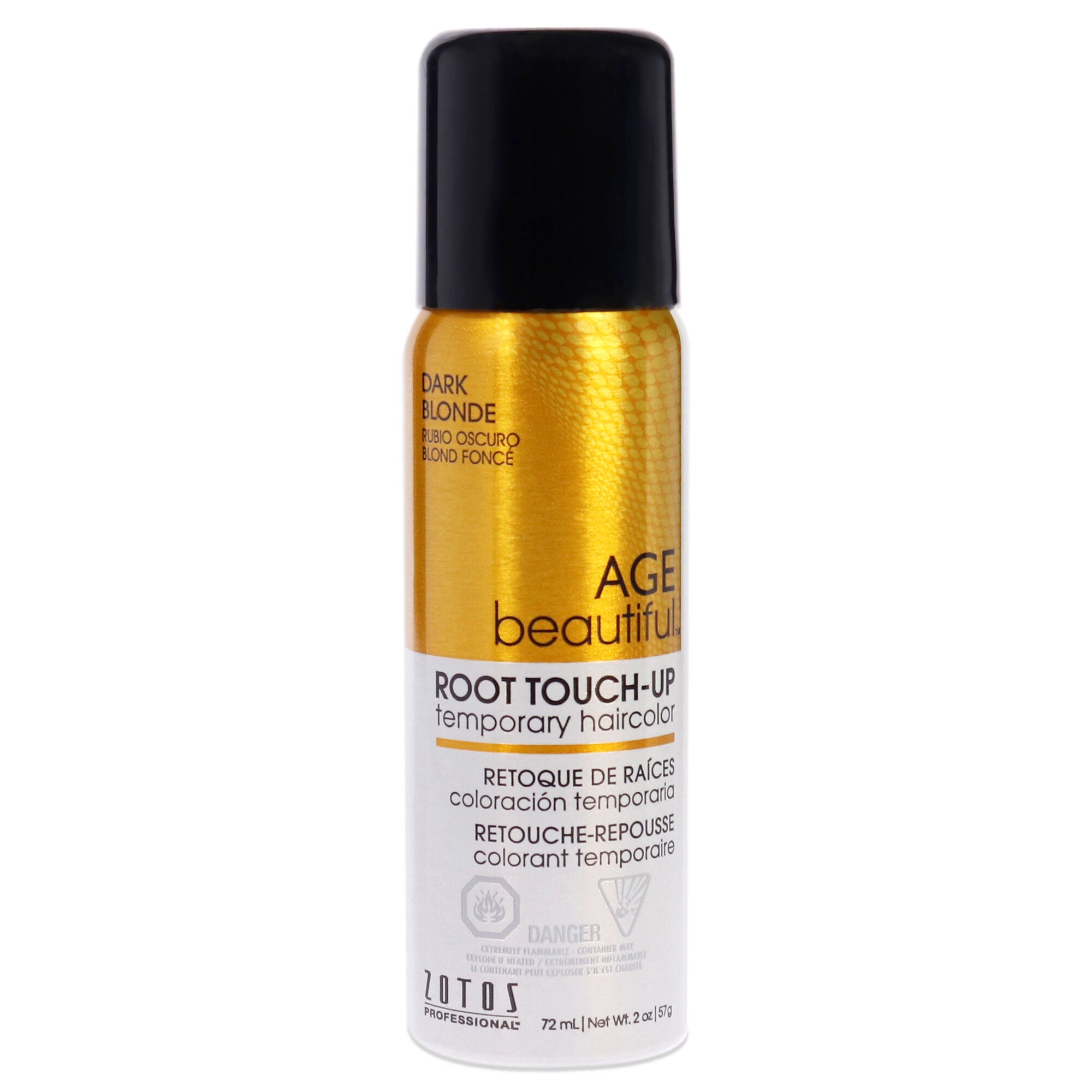 Root Touch Up Temporary Haircolor Spray - Dark Blonde by AGEbeautiful for Unisex - 2 oz Hair Color, , alternate image number 3