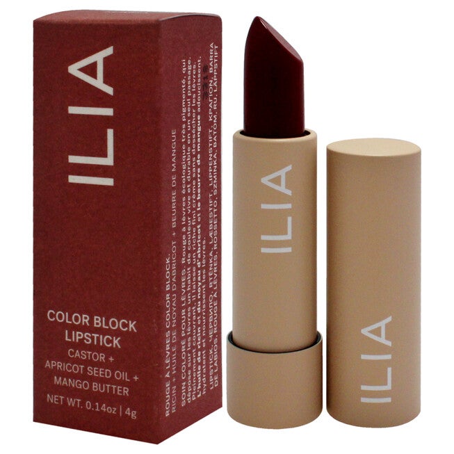 Color Block Lipstick - Rumba by ILIA Beauty for Women - 0.14 oz Lipstick, NA, alternate image number null