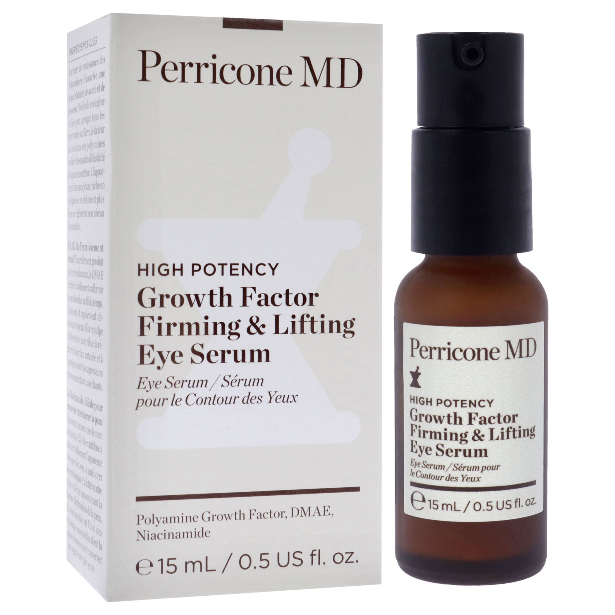 High Potency Growth Factor Firming and Lifting Eye Serum by Perricone MD for Unisex - 0.5 oz Serum, , alternate image number 6