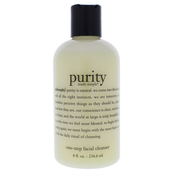 Purity Made Simple One Step Facial Cleanser by Philosophy for Unisex - 8 oz Cleanser, NA, hi-res image number null