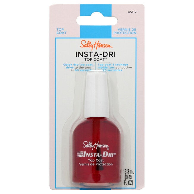 Insta-Dri Top Coat - 45117 by Sally Hansen for Women - 0.45 oz Nail Polish, See Description, hi-res image number 0