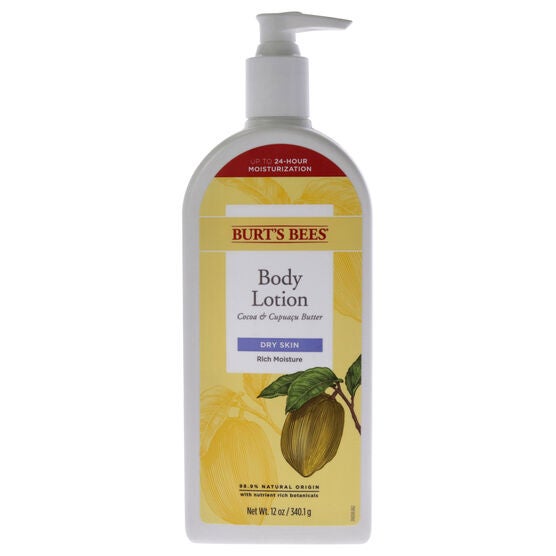 Cocoa and Cupuacu Butters Body Lotion by Burts Bees for Unisex - 12 oz Body Lotion, NA, hi-res image number null